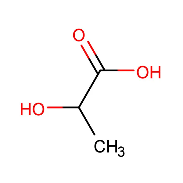 1 طن 50-21-5 DL-ALPHA-حمض الهيدروكسيبروبيونيك C3H6O3